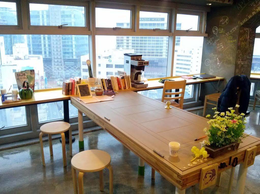 Popcorn Hostel Haeundae Пусан Екстер'єр фото